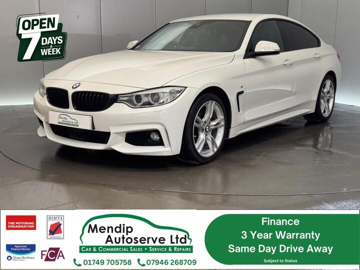 BMW 4 Series Gran Coupe 2.0 420i M Sport Hatchback 5dr Petrol Auto Euro 6 (s/s) (184 Ps)