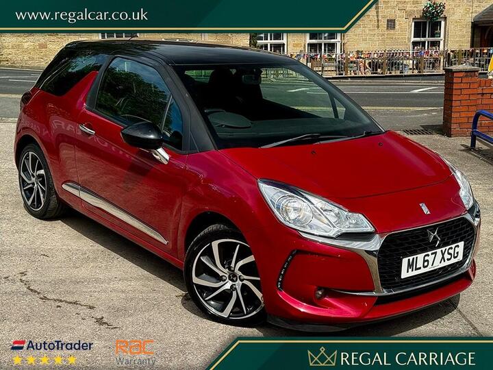 DS AUTOMOBILES DS 3 1.2 PureTech Connected Chic Euro 6 3dr