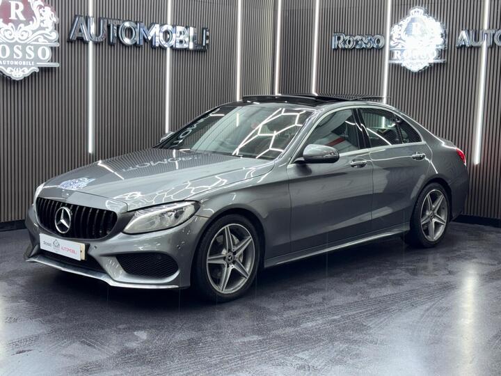 Mercedes-Benz C Class 2.1 C220d AMG Line (Premium) G-Tronic+ Euro 6 (s/s) 4dr