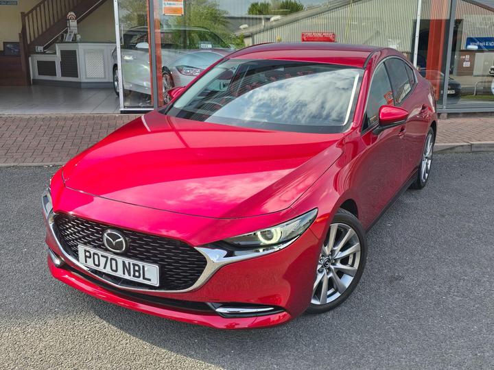 Mazda Mazda3 2.0 SKYACTIV-X MHEV GT Sport Euro 6 (s/s) 4dr