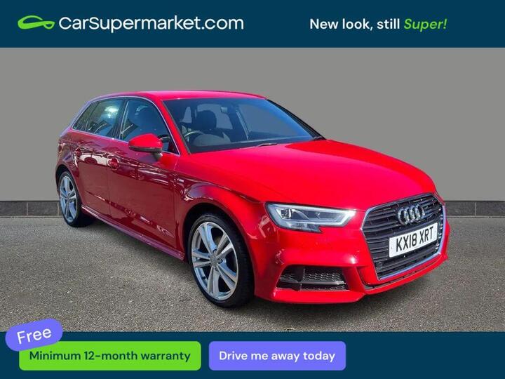 Audi A3 1.5 TFSI CoD S Line Sportback Euro 6 (s/s) 5dr