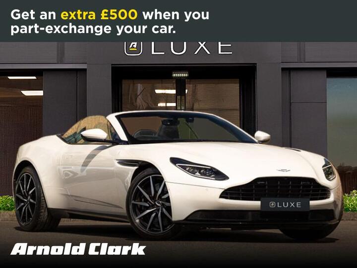 Aston Martin DB11 4.0 V8 Volante Auto Euro 6 (s/s) 2dr Aston Martin DB11 4.0 V8 Volante Auto Euro 6 (s/s) 2dr