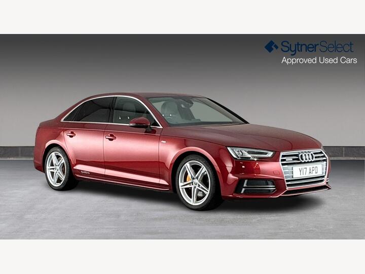 Audi A4 2.0 TDI 40 S Line S Tronic Quattro Euro 6 (s/s) 4dr