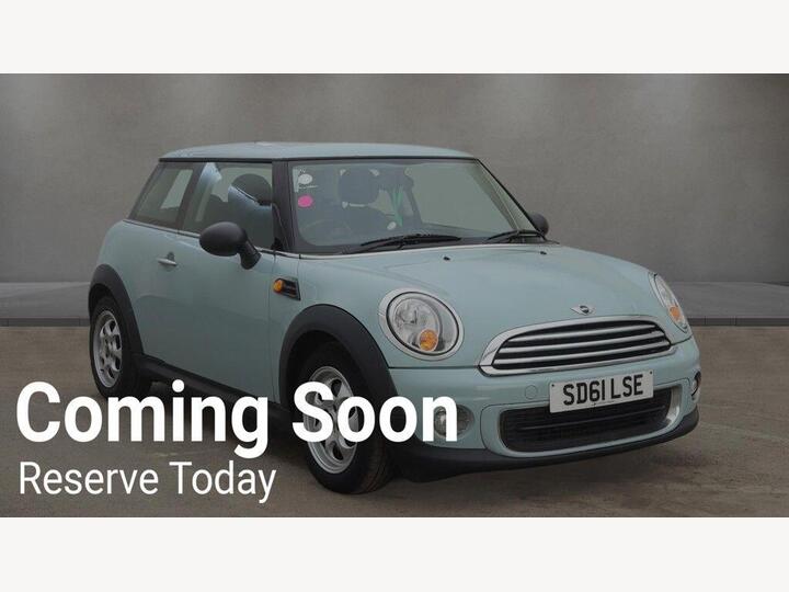MINI Hatch 1.6 One Euro 5 3dr