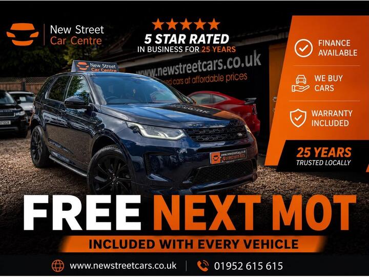 Land Rover Discovery Sport 2.0 D180 MHEV R-Dynamic SE Auto 4WD Euro 6 (s/s) 5dr Land Rover Discovery Sport 2.0 D180 MHEV R-Dynamic SE Auto 4WD Euro 6 (s/s) 5dr
