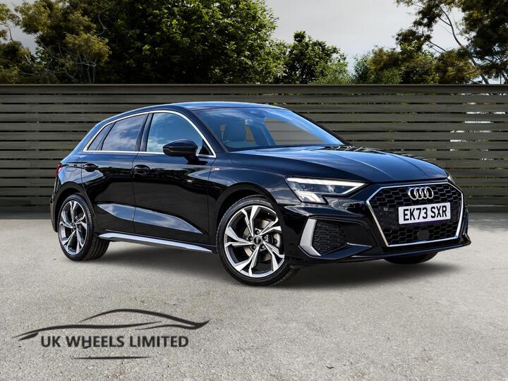 Audi A3 1.0 TFSI 30 S Line Sportback S Tronic Euro 6 (s/s) 5dr