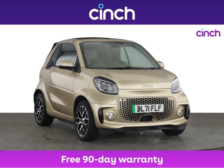 Smart Fortwo Cabrio 17.6kWh Exclusive Cabriolet Auto 2dr (22kW Charger)