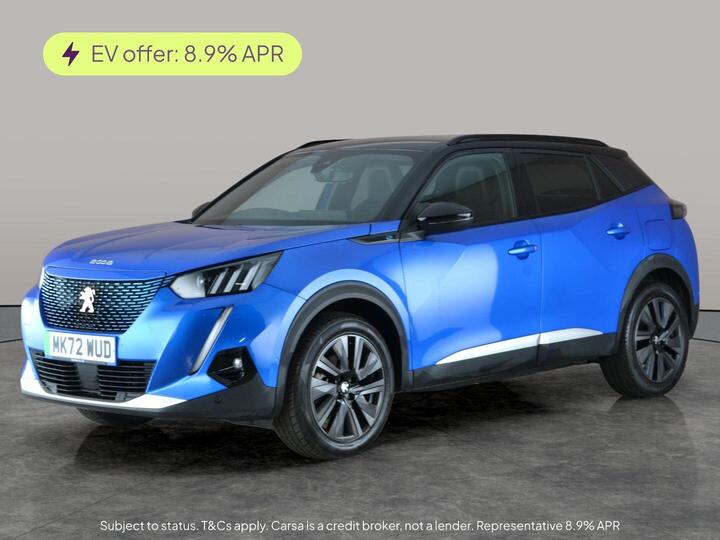 Peugeot E-2008 50kWh GT Premium Auto 5dr (7kW Charger)