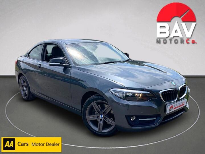 BMW 2 Series 2.0 220d Sport Euro 6 (s/s) 2dr