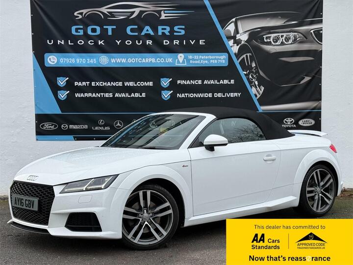 Audi TT 2.0 TDI Ultra S Line Roadster Euro 6 (s/s) 2dr