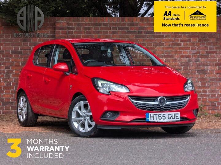 Vauxhall CORSA 1.4i EcoFLEX Energy Euro 6 5dr (a/c)