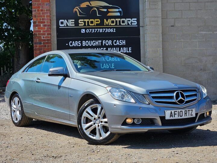 Mercedes-Benz E Class 3.0 E350 CDI V6 BlueEfficiency SE G-Tronic Euro 5 2dr