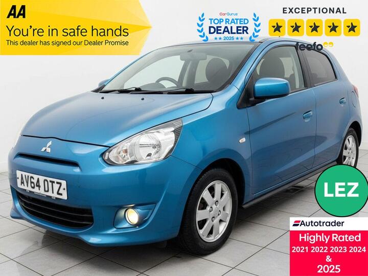 Mitsubishi MIRAGE 1.2 3 CVT Euro 5 (s/s) 5dr