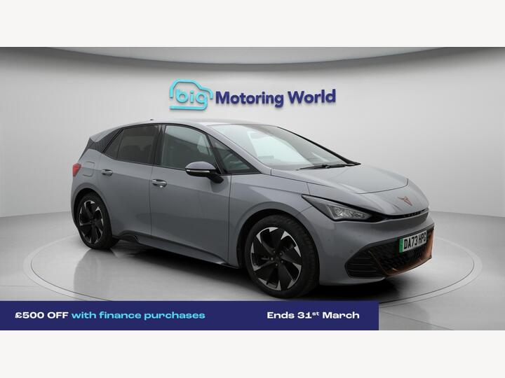 CUPRA Born 58kWh V2 Auto 5dr