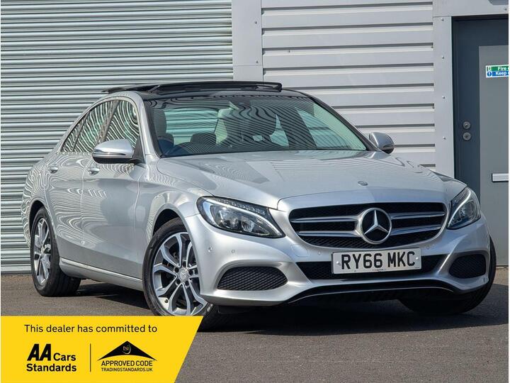 Mercedes-Benz C Class 2.0 C200 Sport (Premium) G-Tronic+ Euro 6 (s/s) 4dr