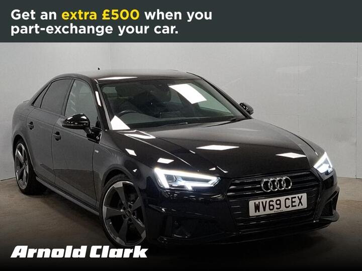 Audi A4 2.0 TFSI 40 Black Edition S Tronic Euro 6 (s/s) 4dr