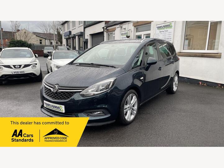 Vauxhall Zafira Tourer 1.4i Turbo SRi Euro 6 5dr