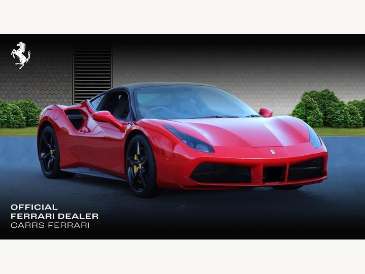 Ferrari 488 GTB 3.9T V8 GTB F1 DCT Euro 6 (s/s) 2dr Ferrari 488 GTB 3.9T V8 GTB F1 DCT Euro 6 (s/s) 2dr