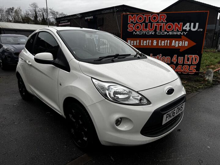 Ford KA 1.2 Zetec White Edition Euro 6 (s/s) 3dr