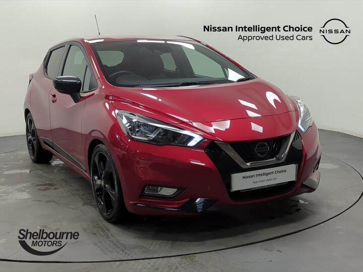 Nissan Micra 1.0 DIG-T 117 N-Sport 5dr Hatchback 1.0 DIG-T N-Sport Euro 6 (s/s) 5dr