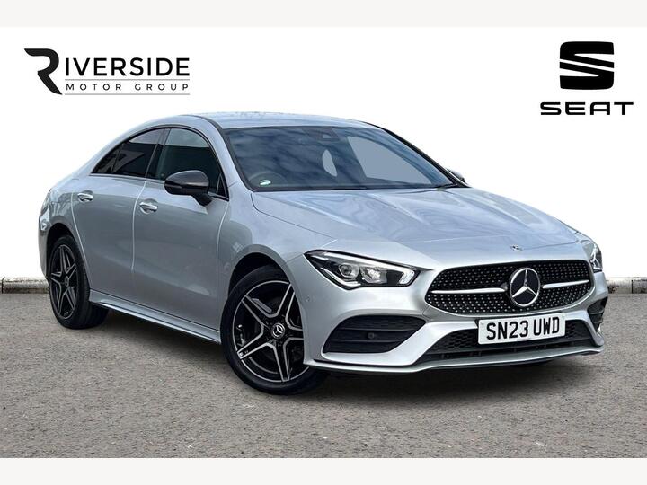 Mercedes-Benz CLA 1.3 CLA250e 15.6kWh AMG Line (Premium) Coupe 8G-DCT Euro 6 (s/s) 4dr Mercedes-Benz CLA 1.3 CLA250e 15.6kWh AMG Line (Premium) Coupe 8G-DCT Euro 6 (s/s) 4dr