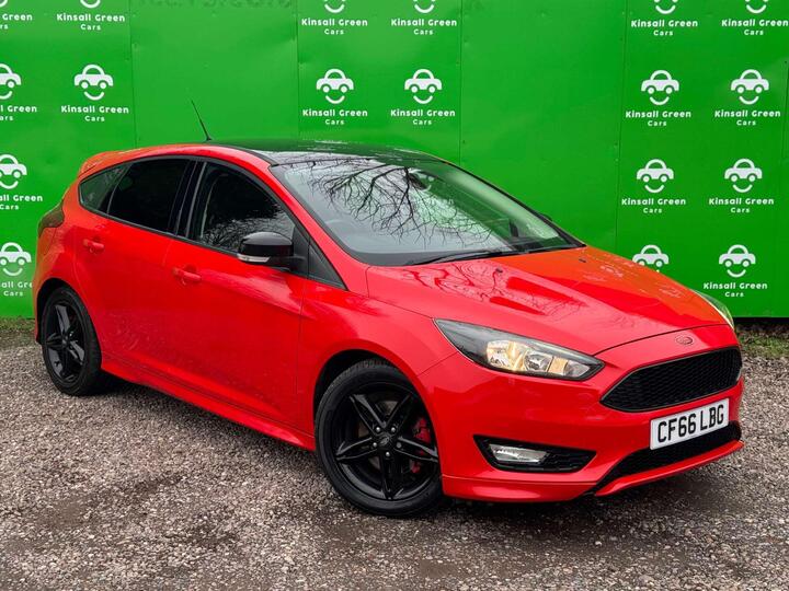 Ford FOCUS 1.5T EcoBoost Zetec S Red Edition Euro 6 (s/s) 5dr