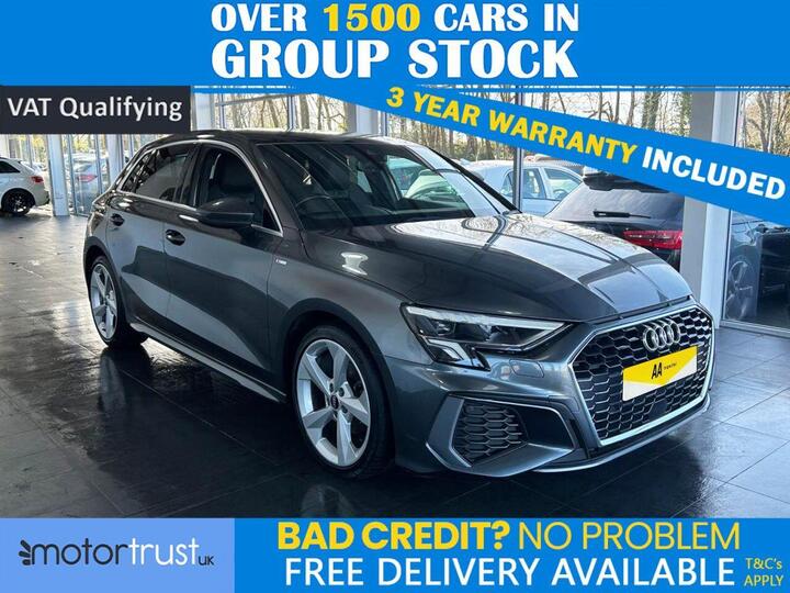 Audi A3 1.0 TFSI 30 S Line Sportback S Tronic Euro 6 (s/s) 5dr