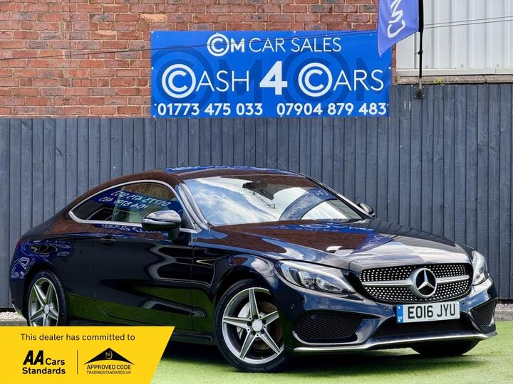Mercedes-Benz C CLASS 2.0 C200 AMG Line Euro 6 (s/s) 2dr