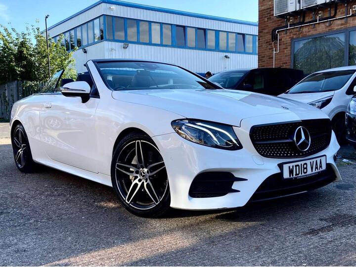 Mercedes-Benz E Class 2.0 E220d AMG Line Cabriolet G-Tronic+ Euro 6 (s/s) 2dr