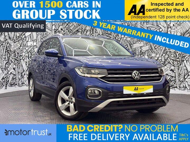 Volkswagen T-CROSS 1.0 TSI SEL DSG Euro 6 (s/s) 5dr Volkswagen T-CROSS 1.0 TSI SEL DSG Euro 6 (s/s) 5dr