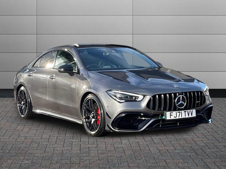 Mercedes-Benz CLA 2.0 CLA45 AMG S Plus Coupe 8G-DCT 4MATIC+ Euro 6 (s/s) 4dr Mercedes-Benz CLA 2.0 CLA45 AMG S Plus Coupe 8G-DCT 4MATIC+ Euro 6 (s/s) 4dr