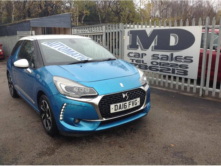 DS AUTOMOBILES DS 3 1.2 PureTech Elegance EAT6 Euro 6 (s/s) 3dr DS AUTOMOBILES DS 3 1.2 PureTech Elegance EAT6 Euro 6 (s/s) 3dr