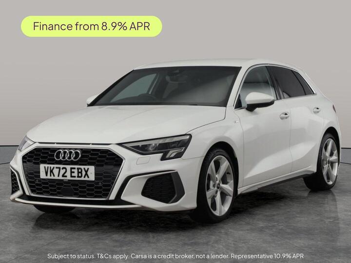 Audi A3 1.0 TFSI 30 S Line Sportback Euro 6 (s/s) 5dr