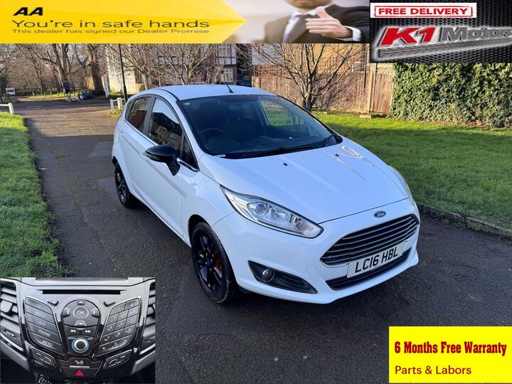 Ford Fiesta 1.0T EcoBoost Zetec Euro 6 (s/s) 5dr