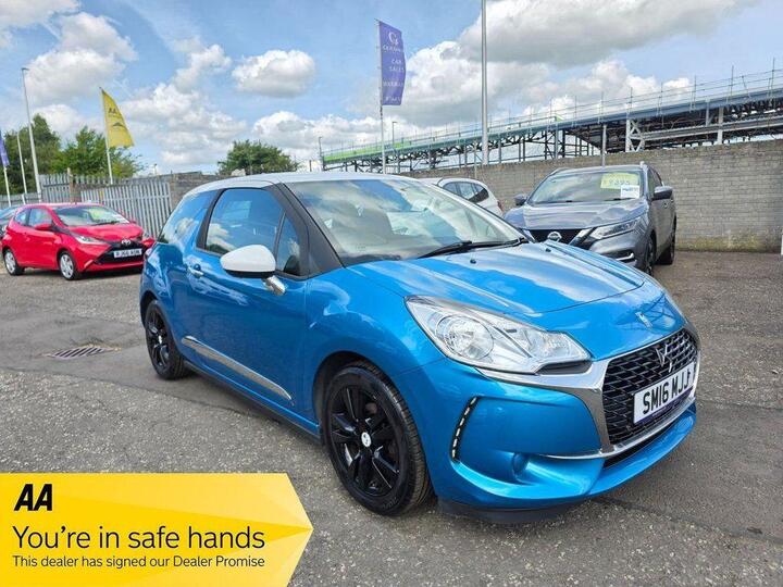 DS AUTOMOBILES DS 3 1.2 PureTech Chic Euro 6 3dr