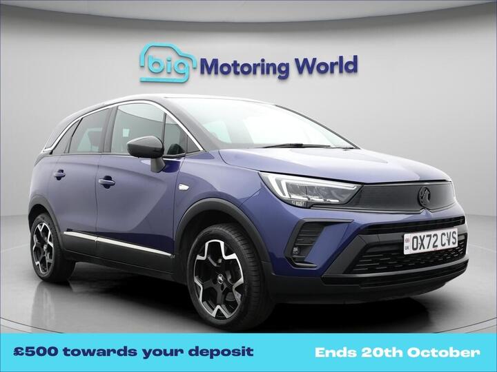 Vauxhall Crossland 1.2 Turbo Ultimate Auto Euro 6 (s/s) 5dr