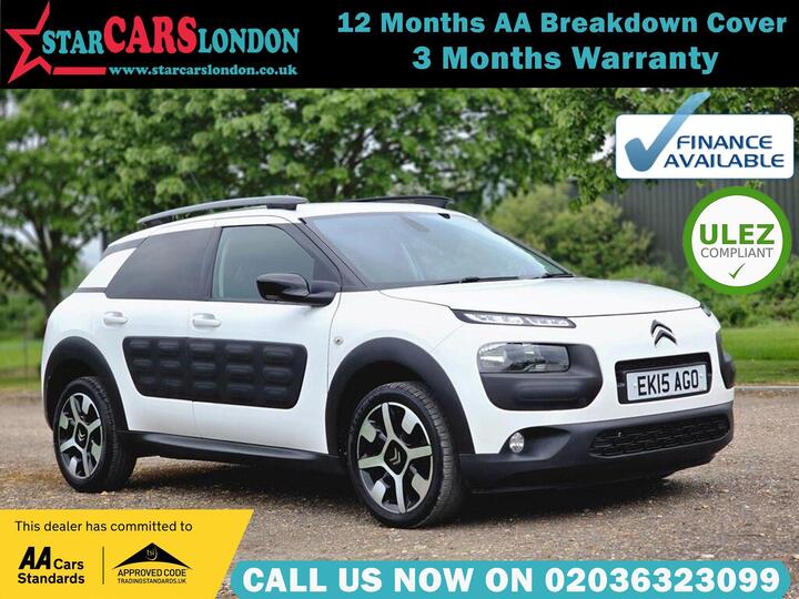 Citroen C4 Cactus 1.2 PureTech Flair ETG5 Euro 6 (s/s) 5dr Citroen C4 Cactus 1.2 PureTech Flair ETG5 Euro 6 (s/s) 5dr