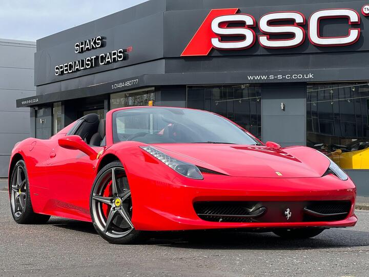 Ferrari 458 4.5 Spider F1 DCT Euro 5 2dr Ferrari 458 4.5 Spider F1 DCT Euro 5 2dr