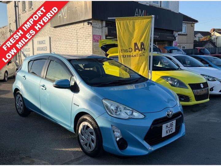 Toyota AQUA 1.5 Petrol Hybrid Blue 5dr 5 DOOR/ LONG MOT/ SERVICE