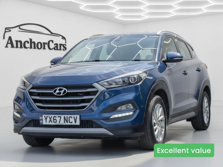 Hyundai TUCSON 1.7 CRDi Blue Drive SE Nav DCT Euro 6 (s/s) 5dr