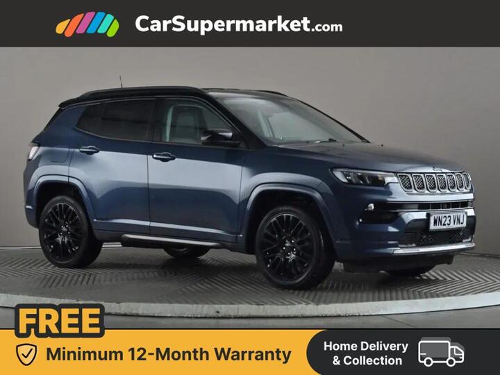 Jeep Compass 1.3 GSE T4 11.4kWh S Auto 4xe Euro 6 (s/s) 5dr Jeep Compass 1.3 GSE T4 11.4kWh S Auto 4xe Euro 6 (s/s) 5dr