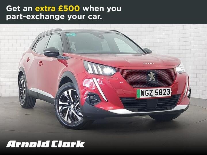 Peugeot E-2008 50kWh GT Auto 5dr (7kW Charger)