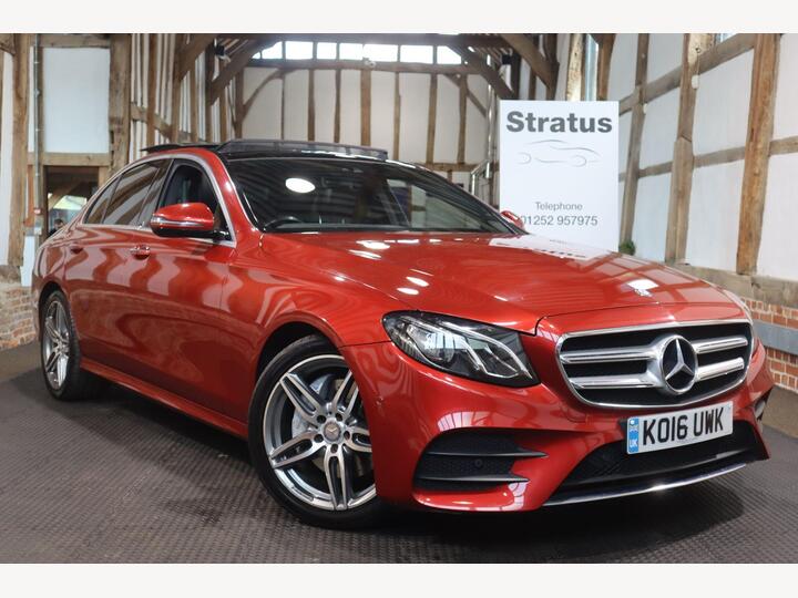 Mercedes-Benz E Class 2.0 E220d AMG Line (Premium) G-Tronic+ Euro 6 (s/s) 4dr