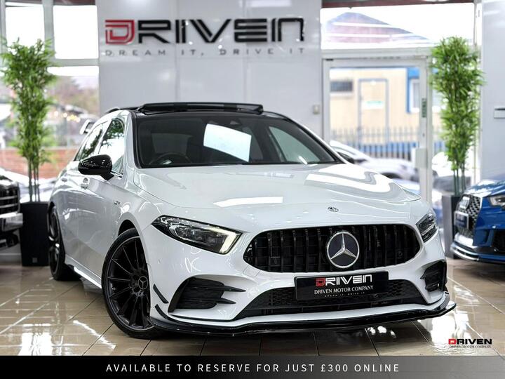 Mercedes-Benz A Class 2.0 A35 AMG (Premium Plus) SpdS DCT 4MATIC Euro 6 (s/s) 5dr Mercedes-Benz A Class 2.0 A35 AMG (Premium Plus) SpdS DCT 4MATIC Euro 6 (s/s) 5dr