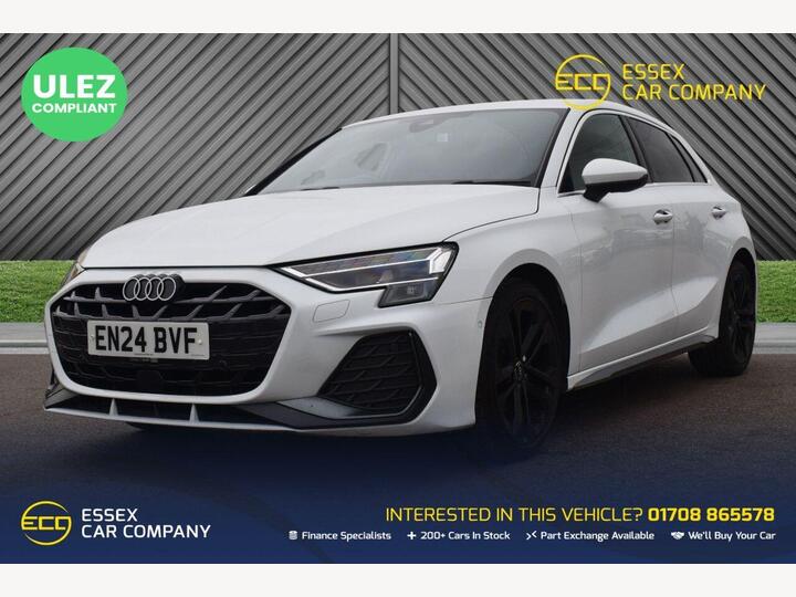 Audi A3 1.5 TFSI 30 S Line Sportback Euro 6 (s/s) 5dr