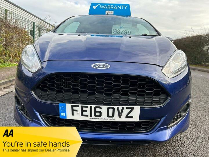 Ford Fiesta 1.0T EcoBoost Zetec S Euro 6 (s/s) 3dr