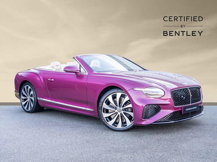 Bentley Continental 4.0 V8 High-Performance 25.9kWh GTC Auto 4WD Euro 6 (s/s) 2dr