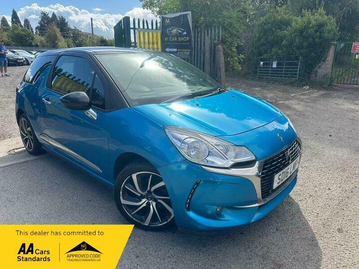 DS AUTOMOBILES DS 3 1.6 BlueHDi Elegance Euro 6 (s/s) 3dr