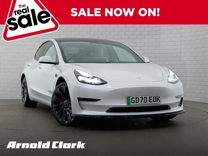 Tesla Model 3 (Dual Motor) Performance Auto 4WDE 4dr (Performance Upgrade)