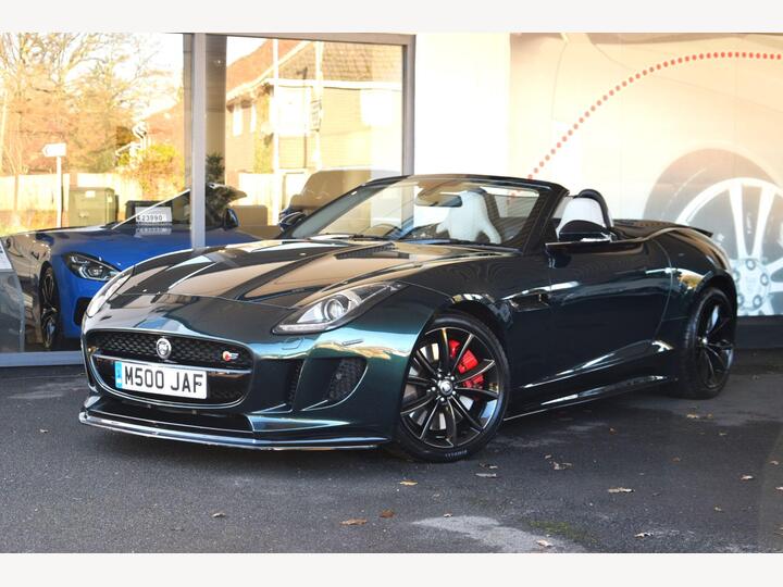 Jaguar F-Type 3.0 V6 S Auto Euro 5 (s/s) 2dr Jaguar F-Type 3.0 V6 S Auto Euro 5 (s/s) 2dr